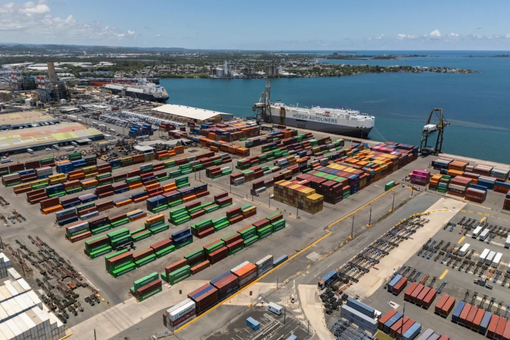 Ship yard in Puerto Rico